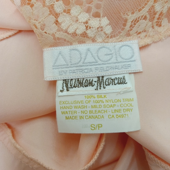 Vintage Adagio by Neiman Marcus Silk Slip - Picture 4 of 4
